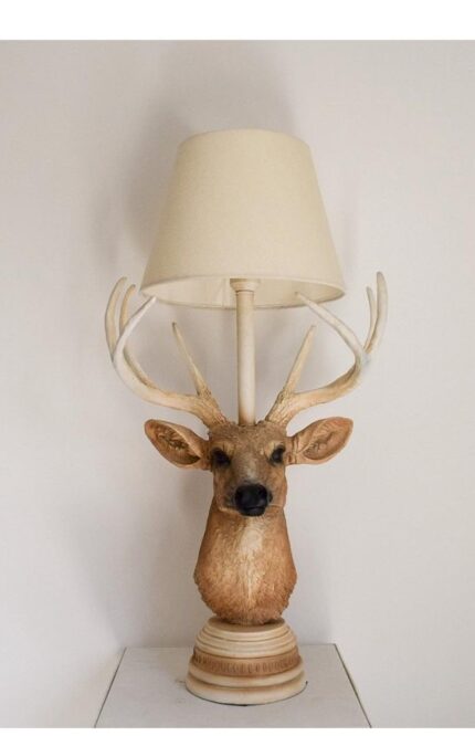 Deer Face Lamp