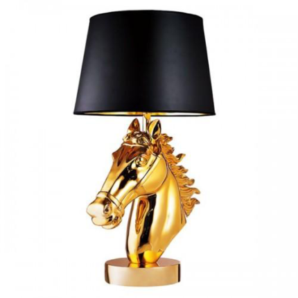 Royal Gold Horse Lamp